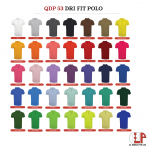 (QDP53)Dri Fit Polo